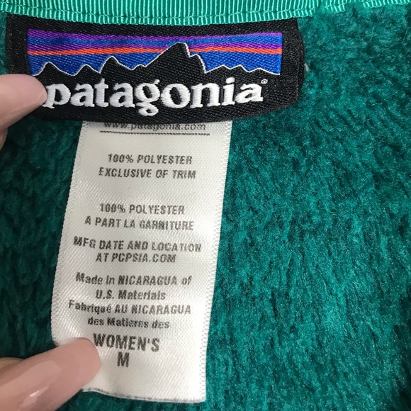 Patagonia Re-Tool Snap-T fleece pullover teal - Picture 4 of 7